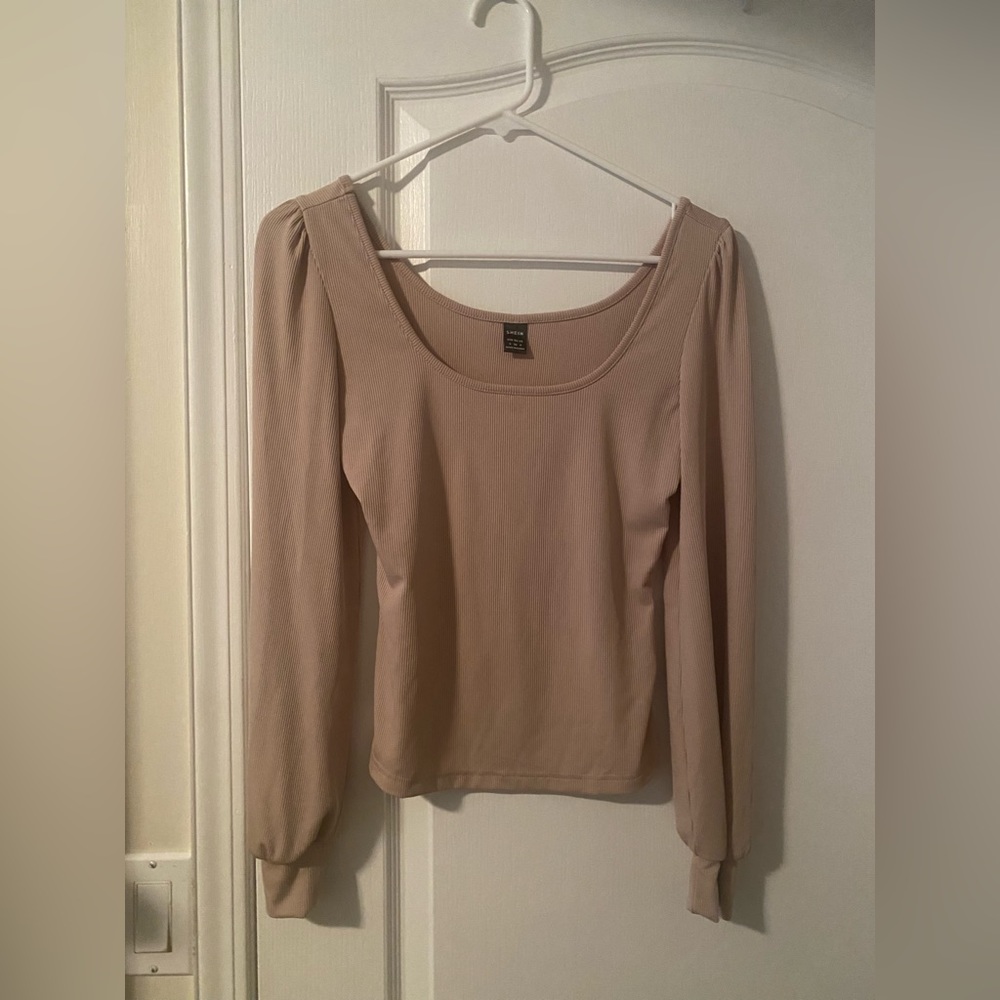 Crème blouse